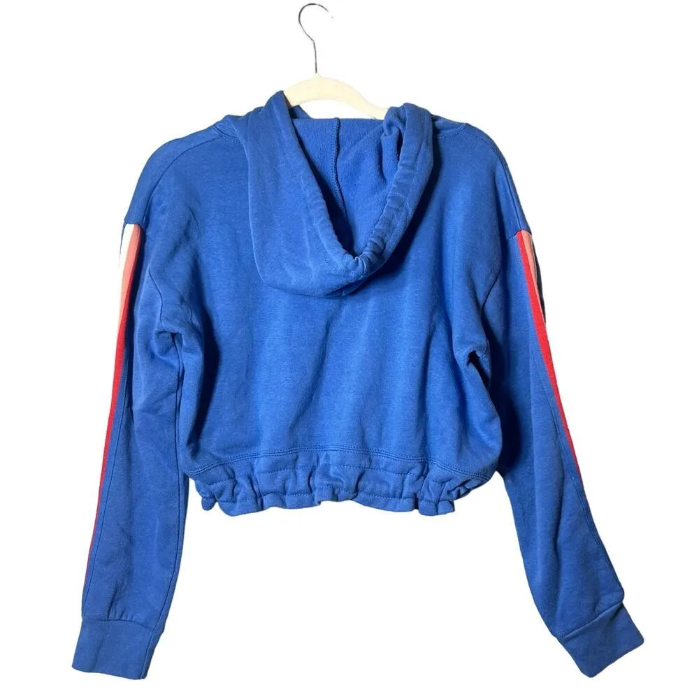 Myrtle Beach Hoodie Womens XL Blue Keep It Salty Long Sleeve Drawstring Hem - Image 2