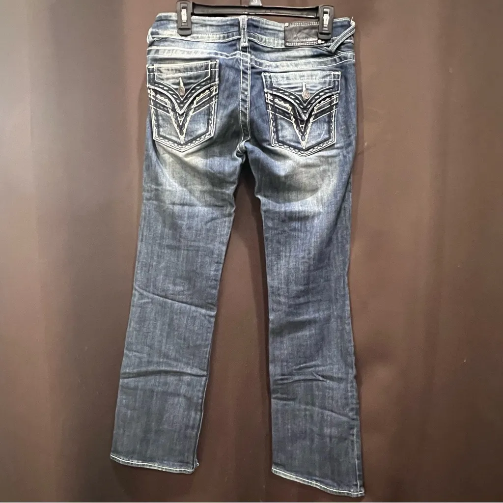 Vigoss Jeans, The Dallas Bootcut, Medium Wash, Size 28x33 - Image 2