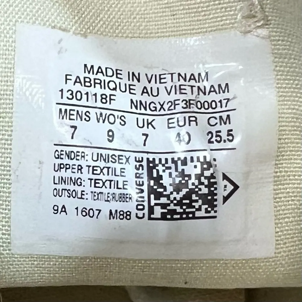 Converse Unisex Chuck Taylor All Star Low Fly Blue Sneaker Size 7 or 9 #255 - Image 8