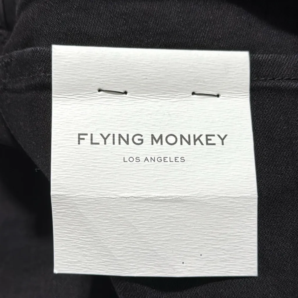 Buckle Flying Monkey women’s size 29 jet black mid rise cropped denim jeans nwt - Image 8