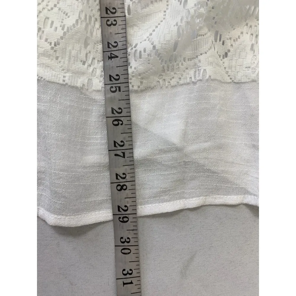 IN Studio Women's White Blouse Size 2X - Image 6