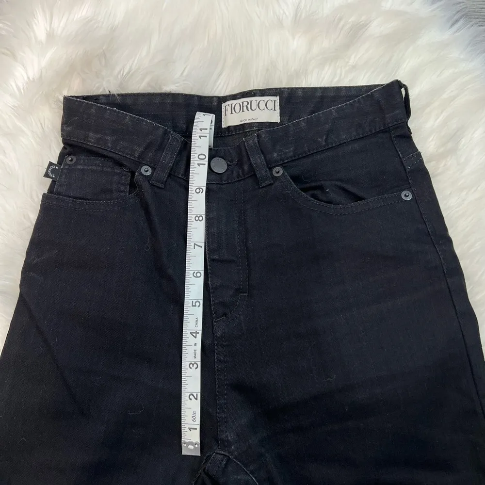 Fiorucci Black Yves Cropped Jeans - Image 5