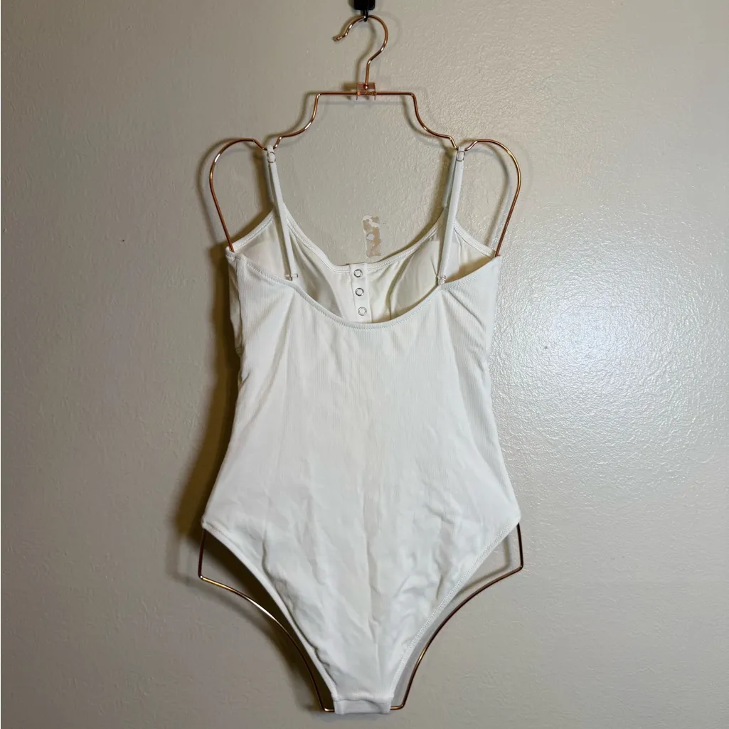 Melissa Odabash Calabasas One Piece Swimsuit White Size 10 - Image 5