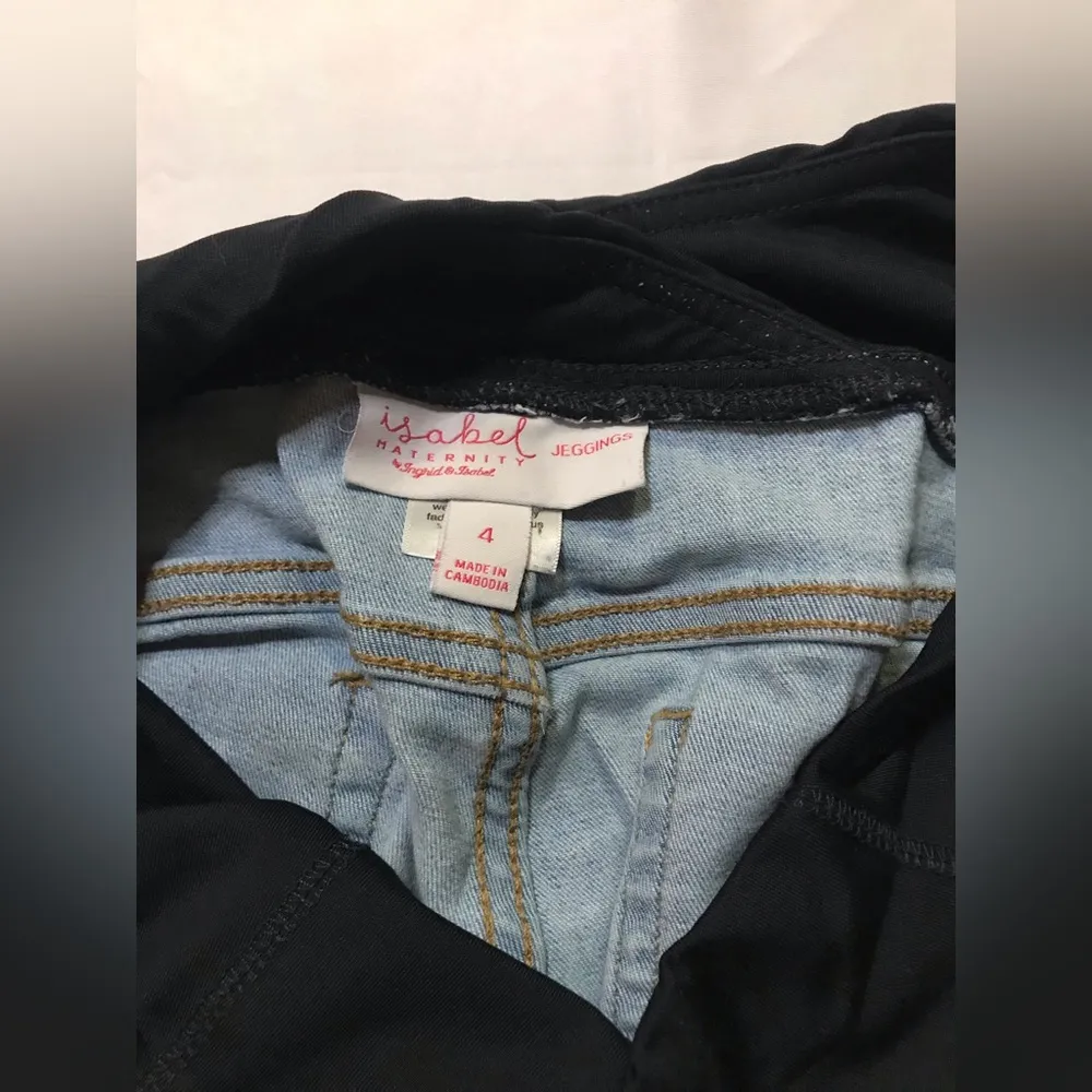 Isabel Maternity Jegging Women’s Light Wash Skinny Maternity Pants Size 4 - Image 6