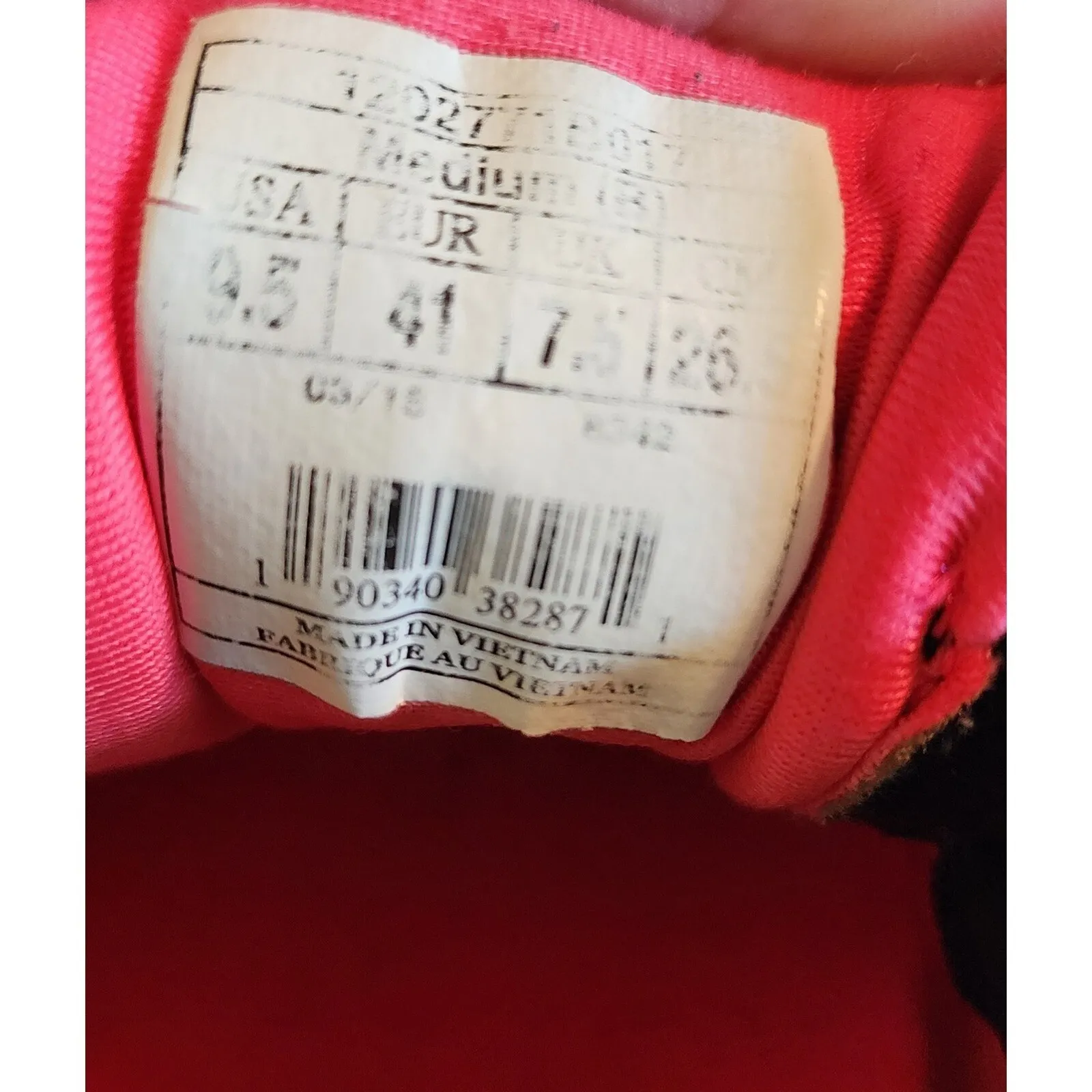 Brooks Running Shoes Ghost 11 Cushioned Athletic Sneakers Black Pink Black Size 9.5 - Image 8