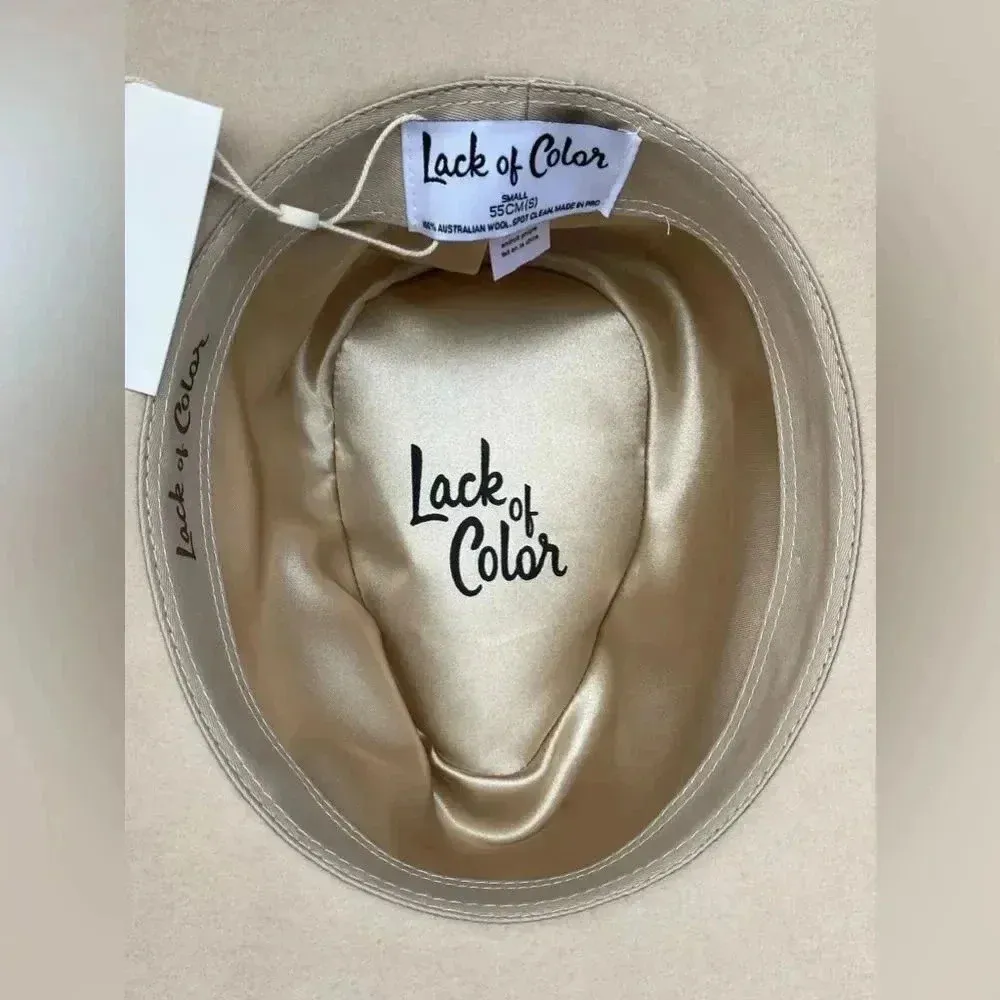 COPY - Lack Of Color Anthropologie Benson Creme/Neutral Tri Hat small - Image 9