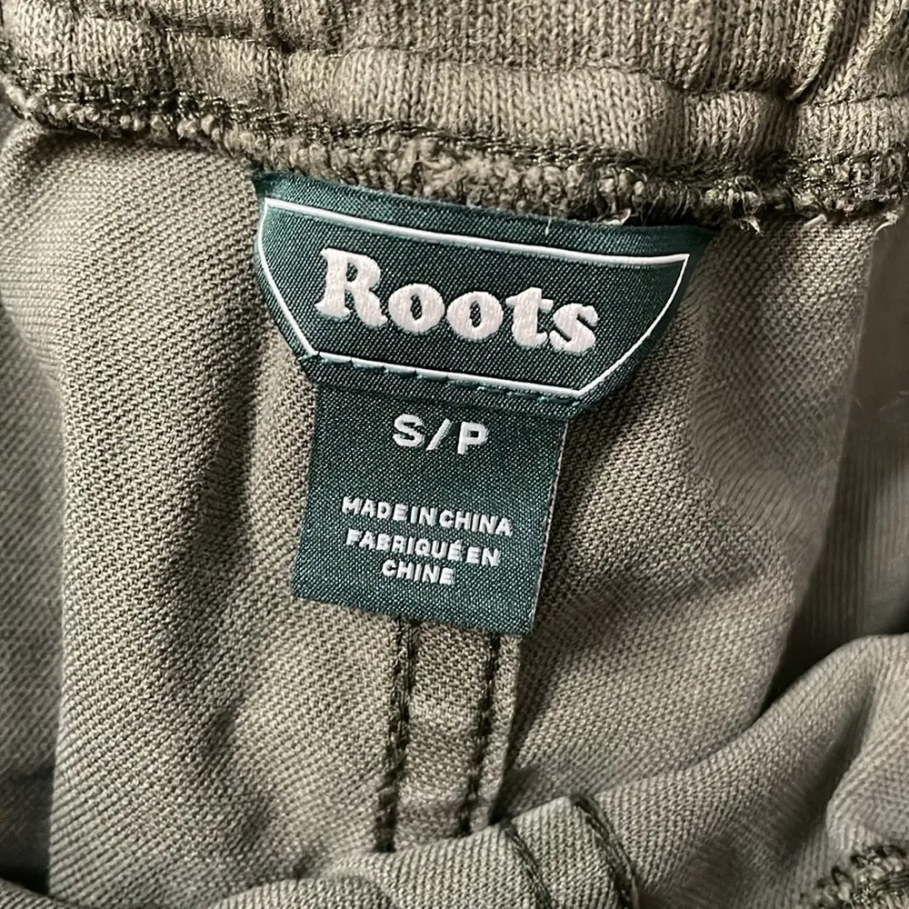 Roots Army Green Shorts - Image 4
