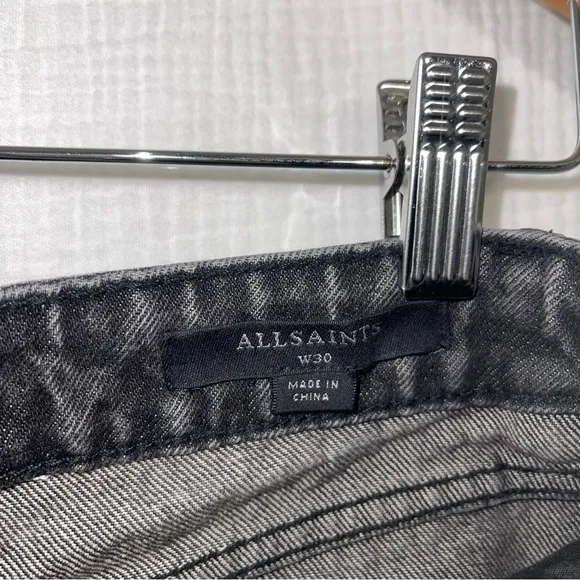 Allsaints nyla high‎ waist shorts 30 - Image 3