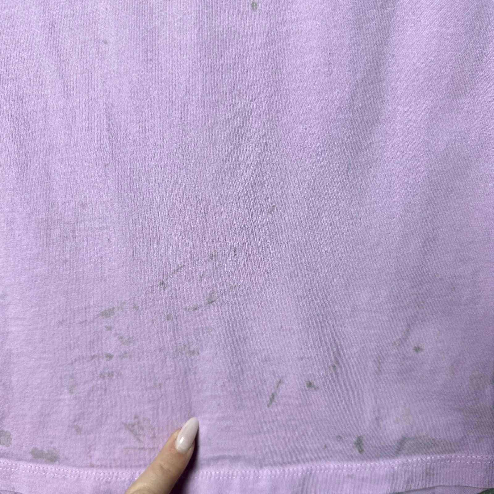 Pure Barre “Summer tuckin” Muscle Tank Light Pink 100% Cotton Women’s Size L - Image 9