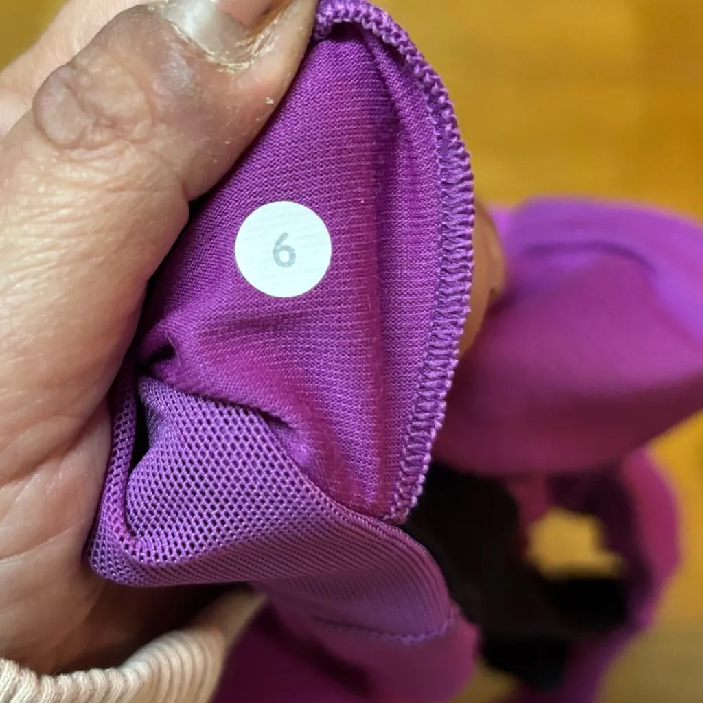 Lululemon City Ultra Violet Pleated Preppy Gym Outdoor Yoga Workout Tank 6 - Image 7