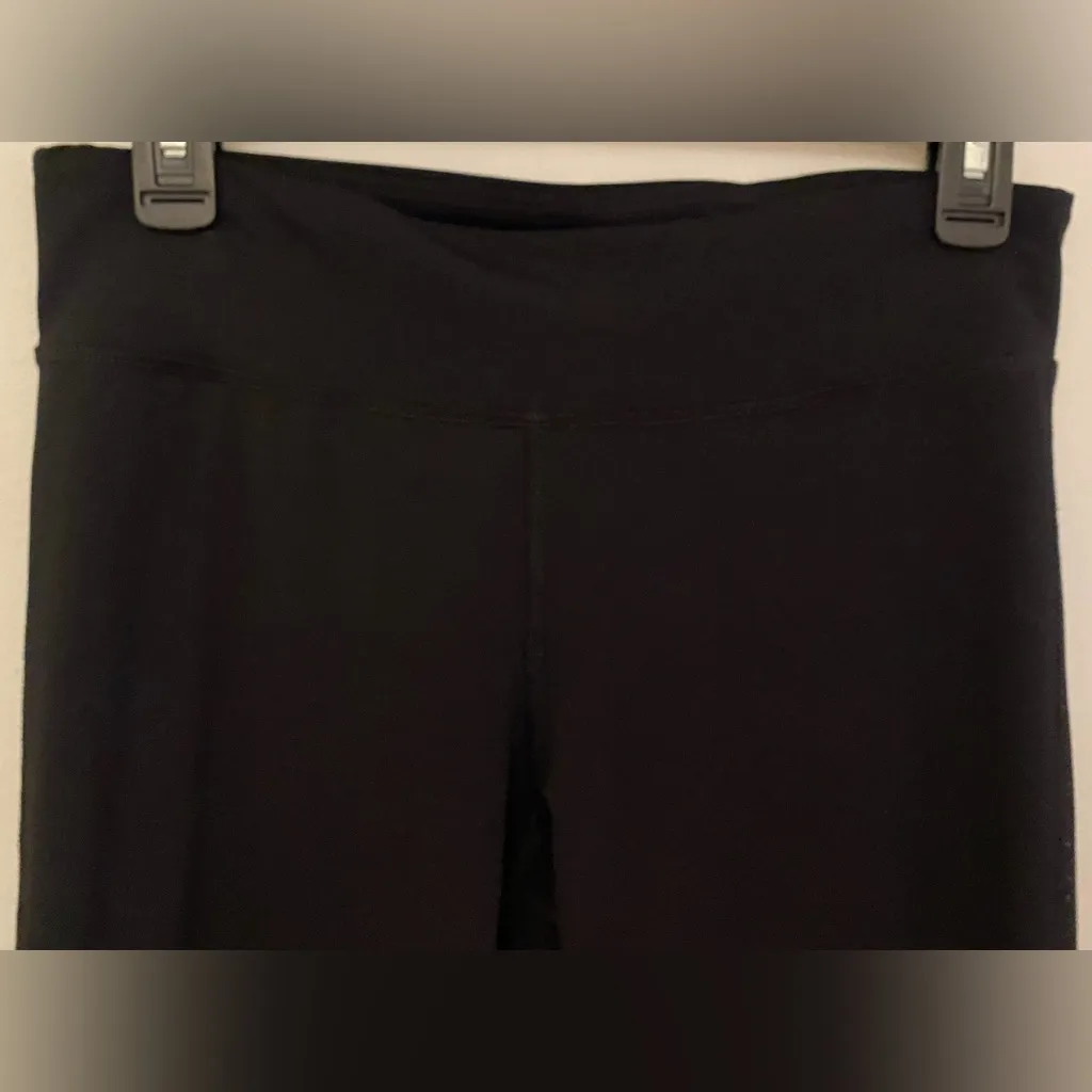 Aero Black and Gray Leopard Print Leggings Women’s Sz Large - Image 3