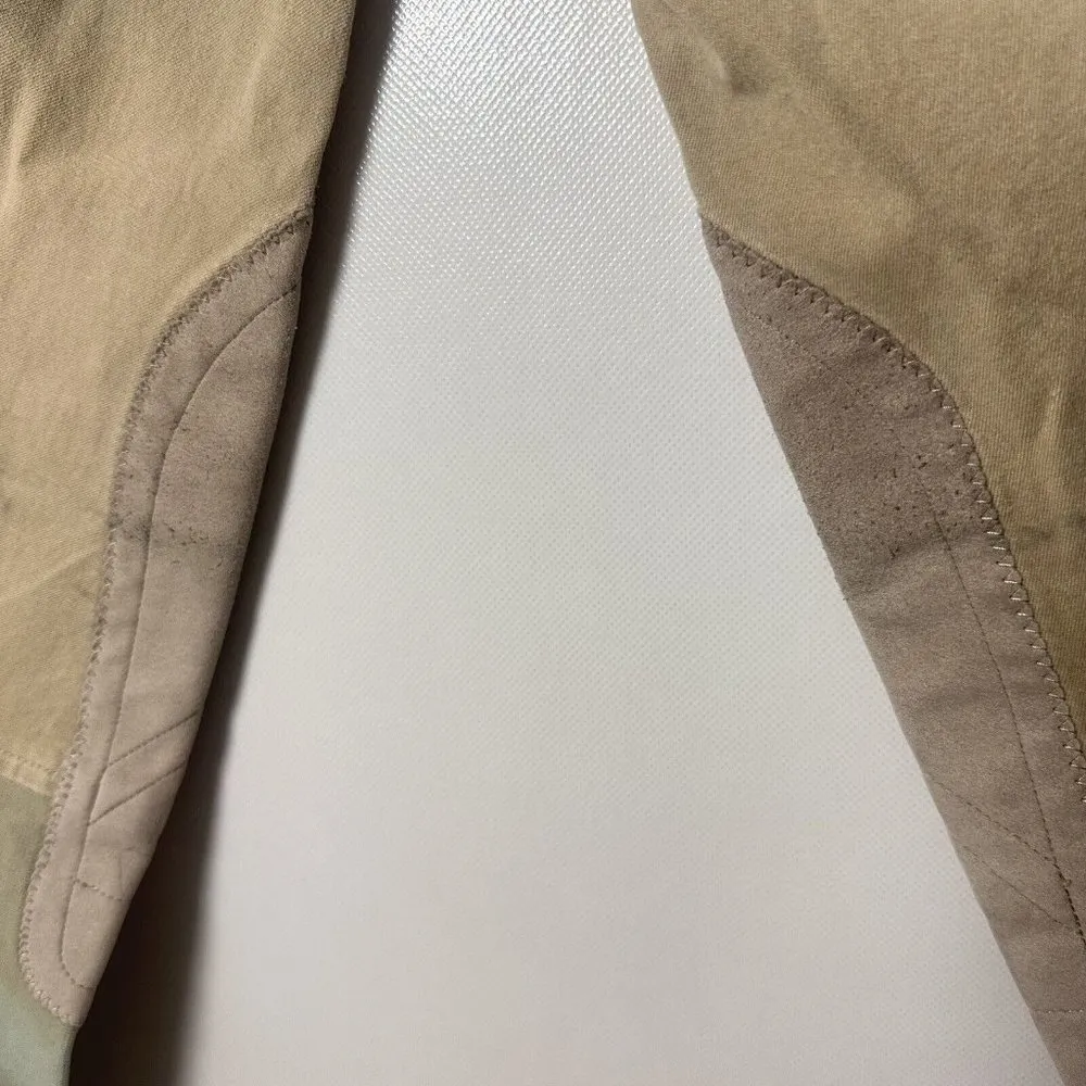 Ariat Pants Women 28R Khaki Tan Heritage Equestrian Horse Back Riding Br… - Image 6