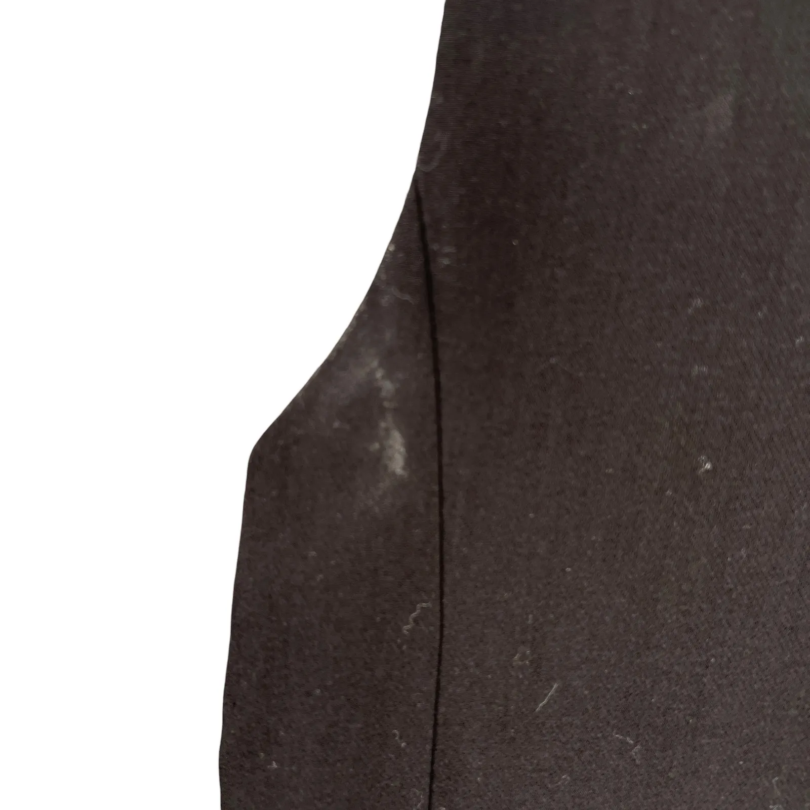 MNG Women Black Sleeveless Lapel Blazer Vest Oversized Size S - Image 3