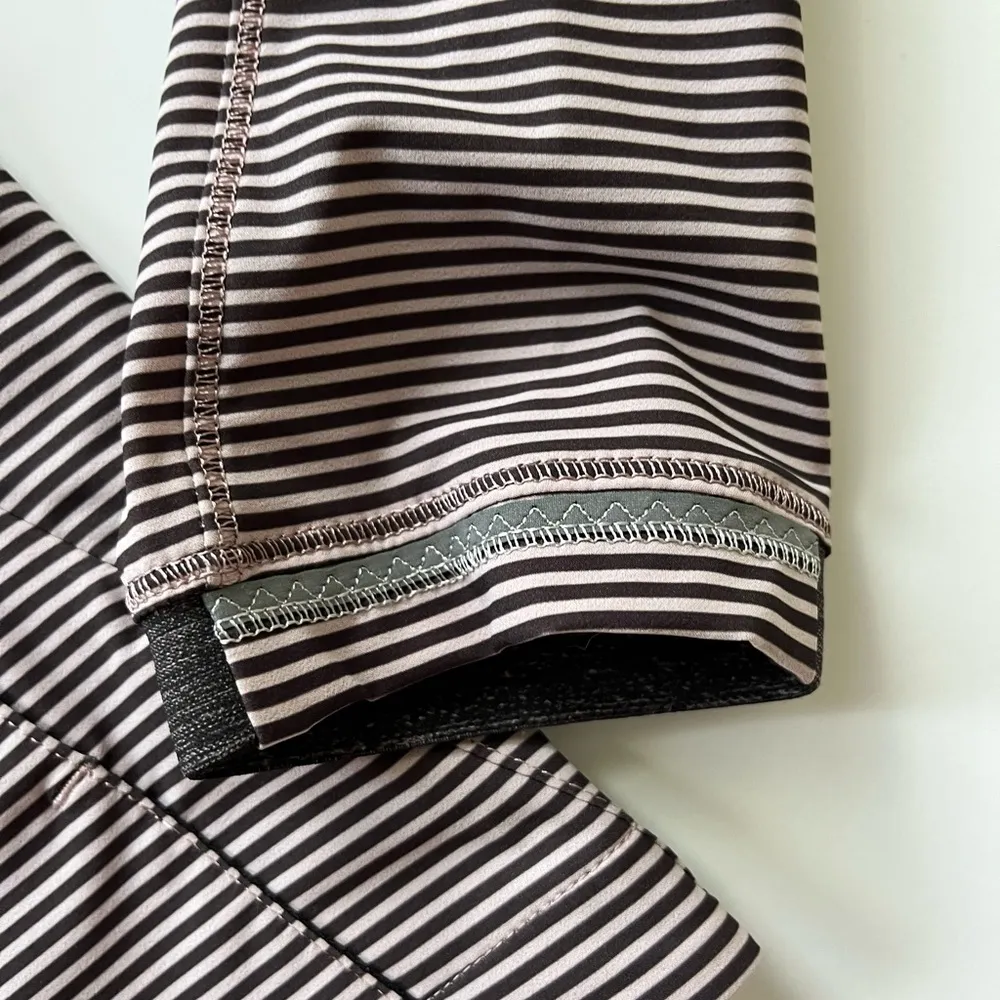 lululemon athletica Go The Distance JacketMini Pop Stripe Printed Mink Berry Blk - Image 8