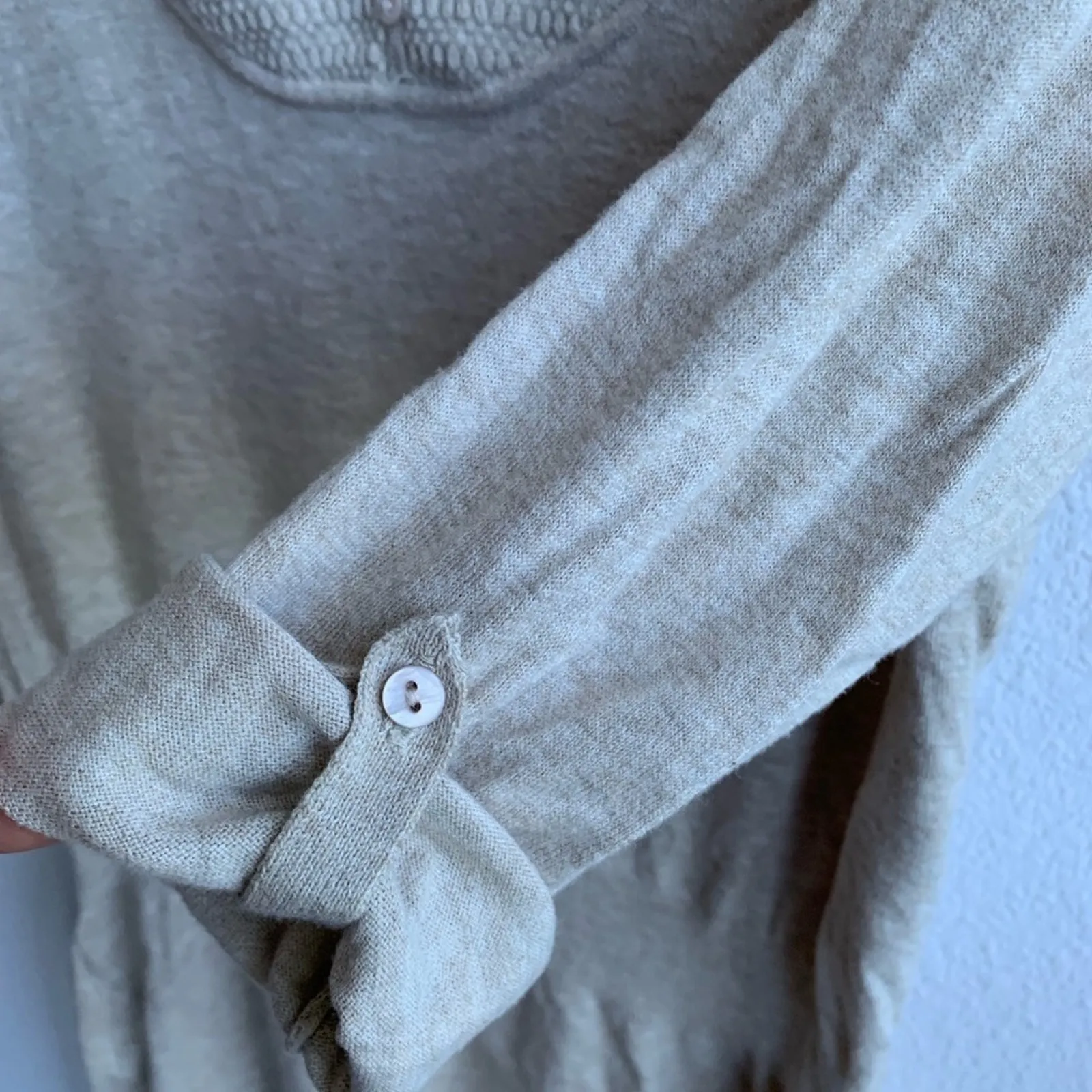 Gerard Darel Tan Knit Tunic 2 - Image 5