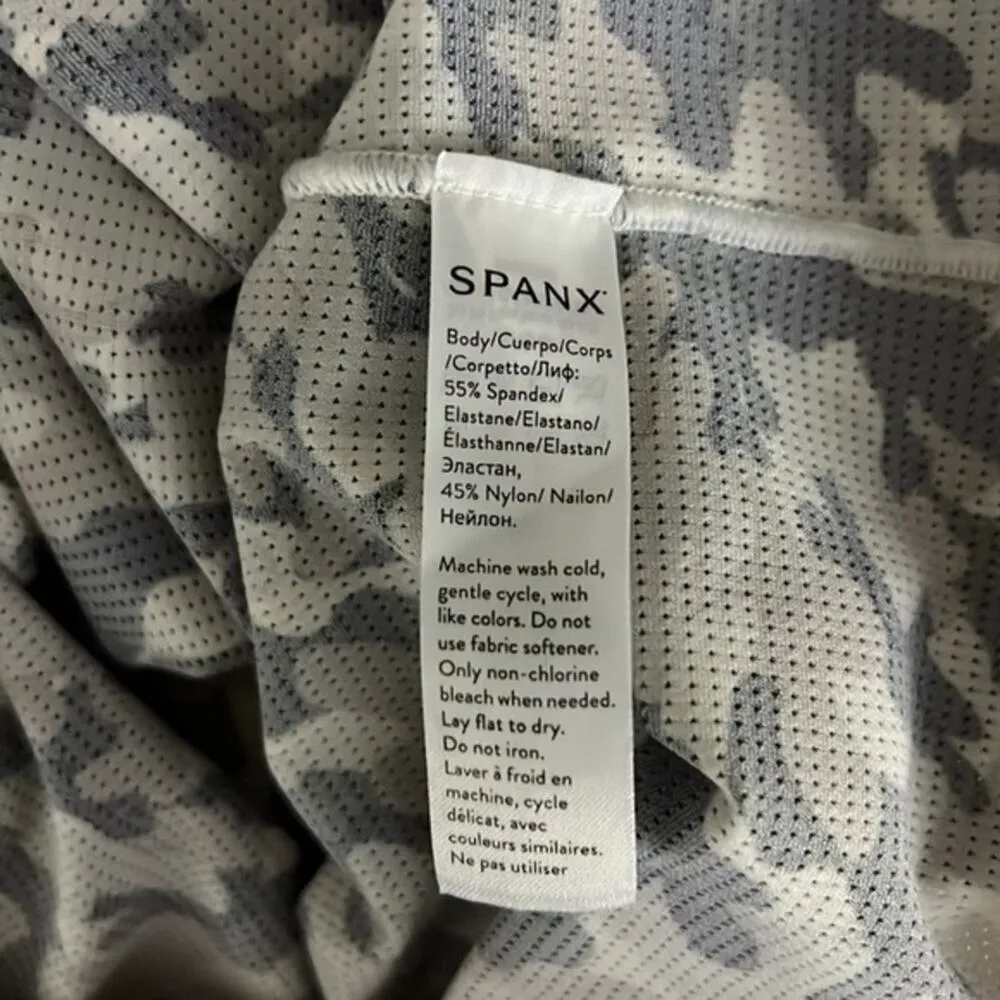 Spanx  Perforated Camo Shapewear Tank Top - Image 6