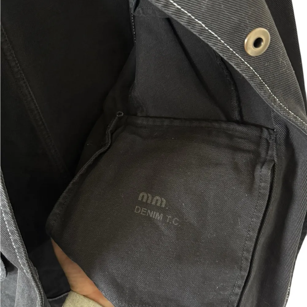 Miu Miu Black Denim  Blazer Jacket - Image 10