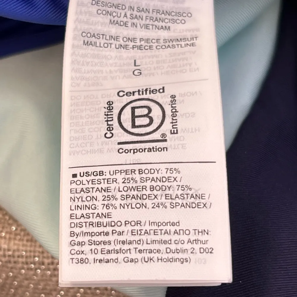 Athleta Coastline one piece Swimsuit Size Large - Image 9