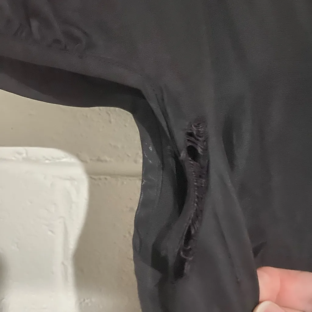 Vintage 50s black dress Size M - Image 5