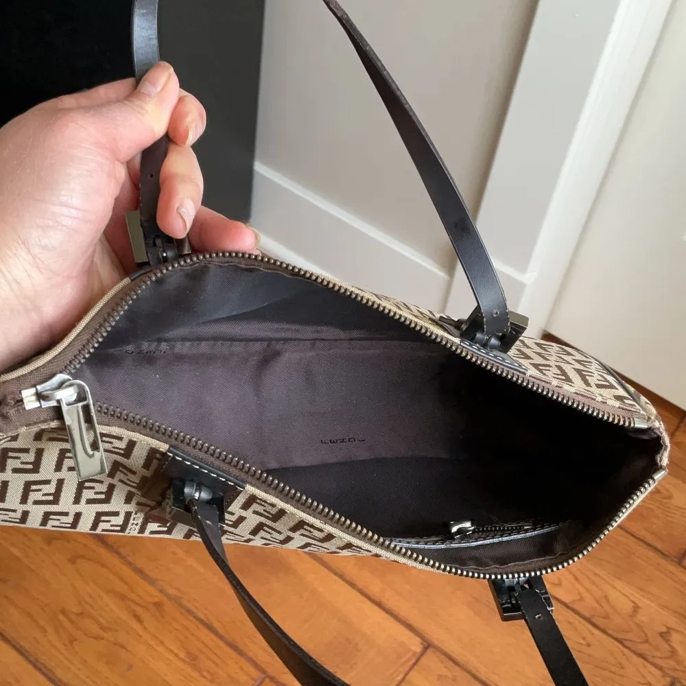 Fendi Zucchino Handle Bag - Image 8