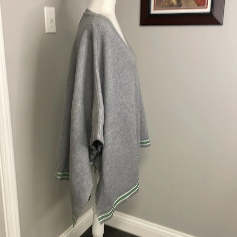 Anthropology x House of Harlow 1960 Poncho Grey Gray Size undefined - Image 2