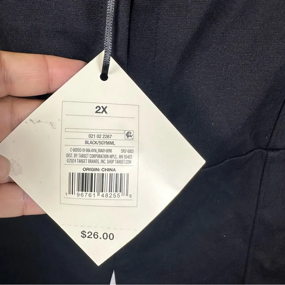 Ava & Viv | Charcoal Sleeveless Top - Image 3