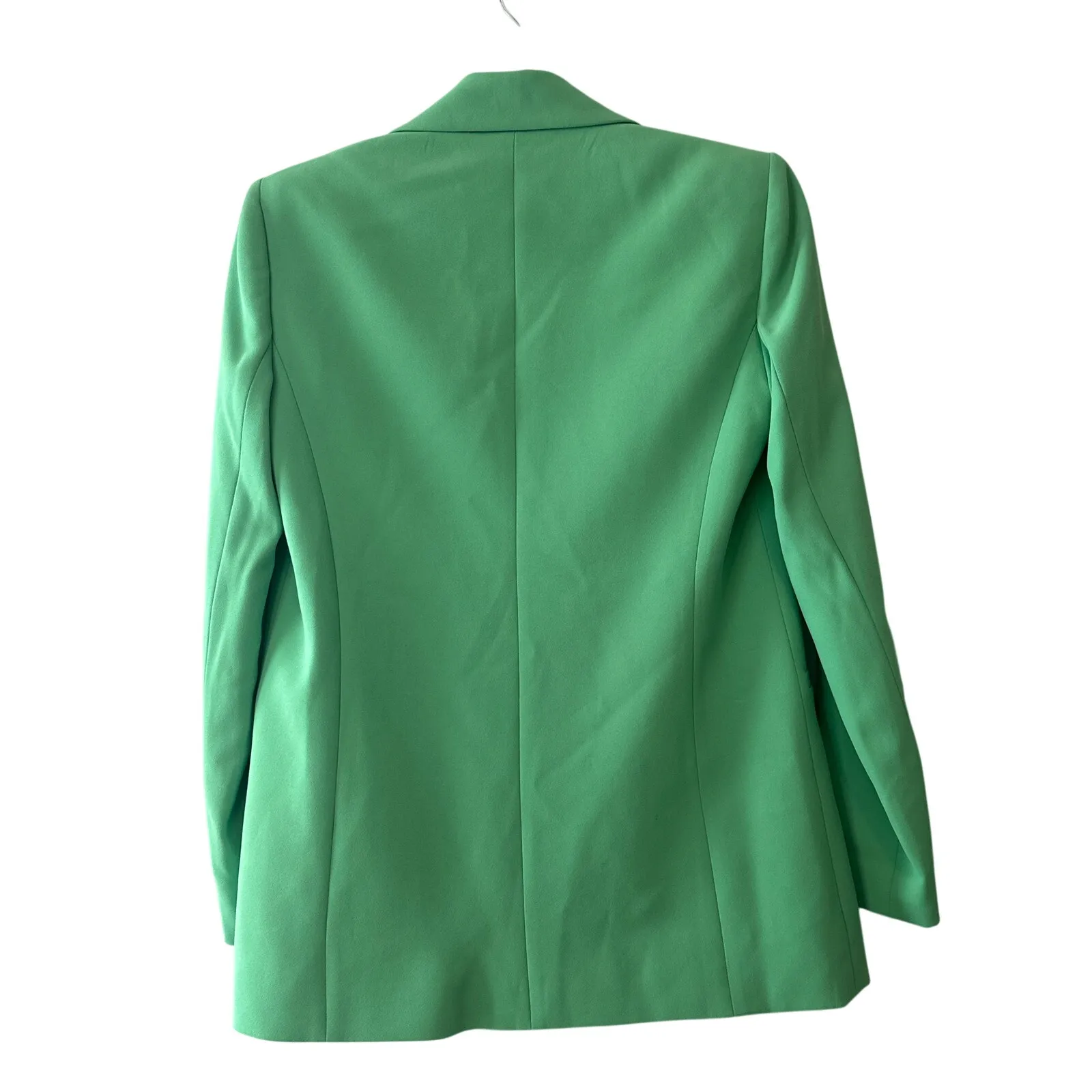 Alice + Olivia Denny Green Boyfriend Blazer Tailored Jacket Size 2 - Image 4