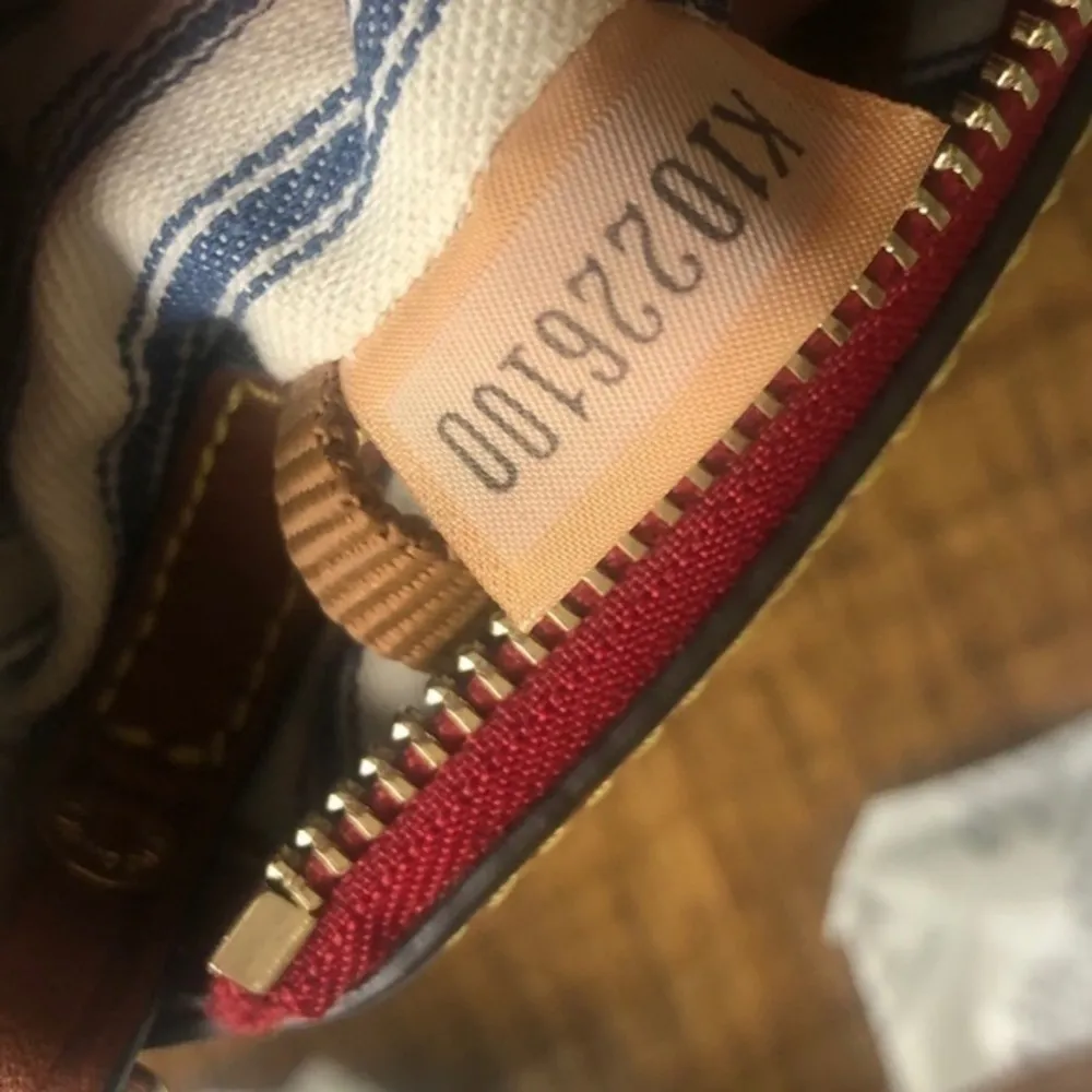 Dooney & Bourke Green Crossbody Bag Leather Trim Zip Top NWT - Image 5