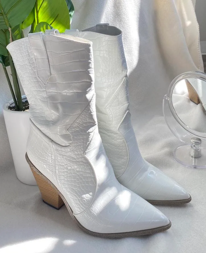 Nasty Gal Cowboy Boots - Image 3