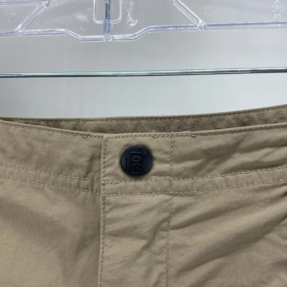 Mountain Hardwear Khaki Nylon Outdoor Gear Trail Cropped Pants Gorpcore - Image 4