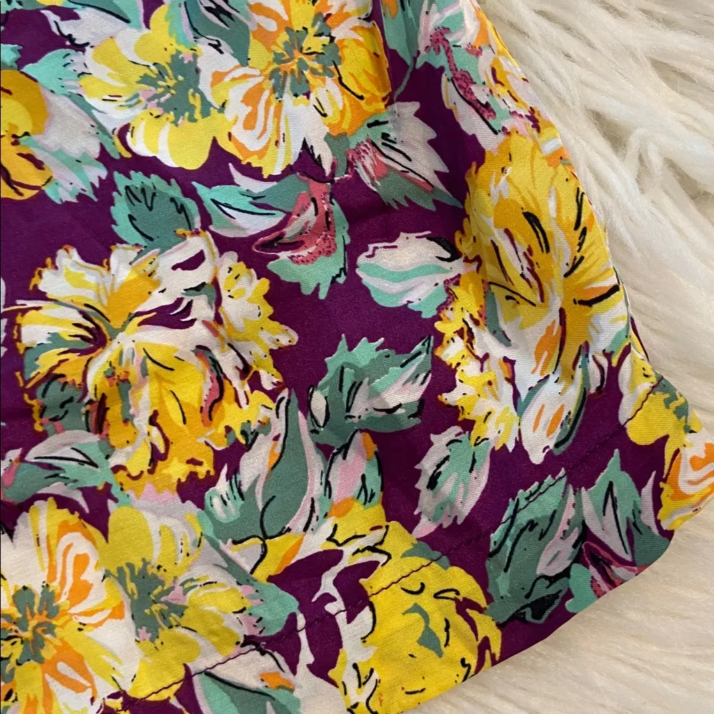 Zara The Bianca Bermuda Multicolor Floral size XS brand new inseam 10”waist 26” - Image 11