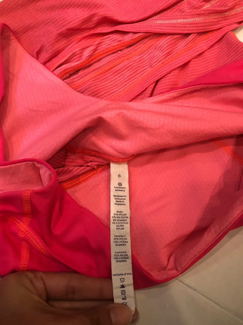 Pink Tank Top Built In Bra 6 - Image 6