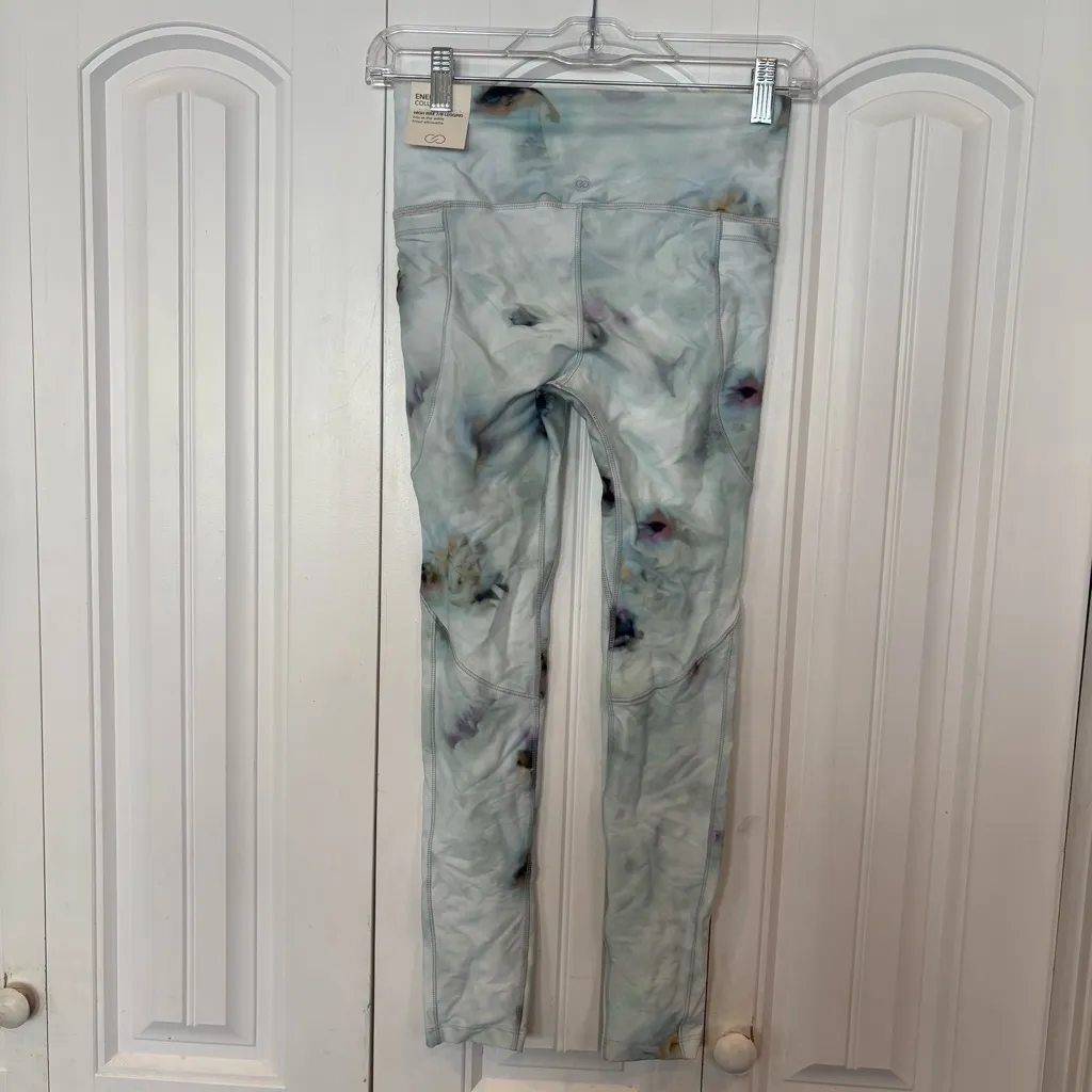 Calia Tie Dye Energy‎ Collection High Rise 7/8 Leggings Size XS Blue - Image 2