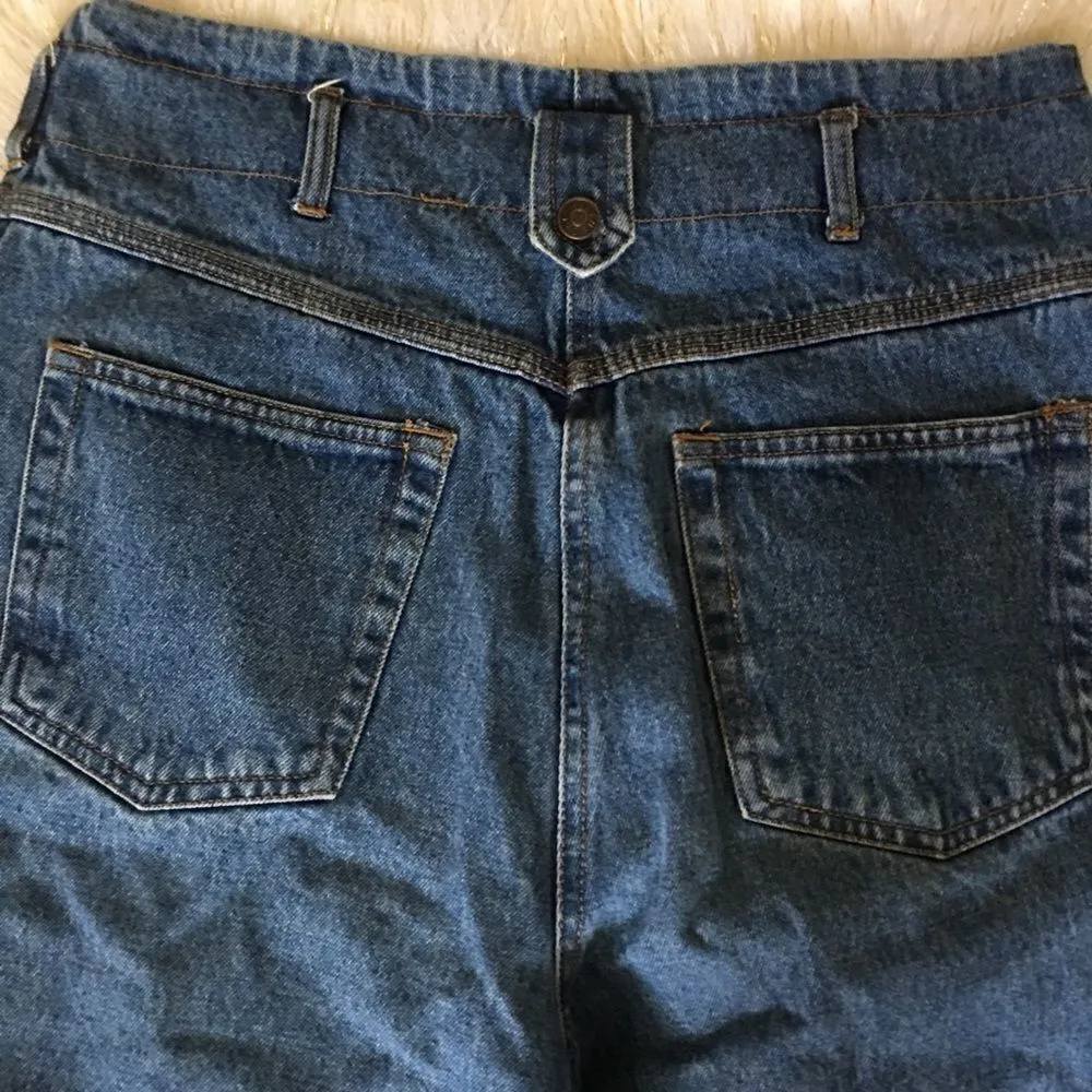 TALL The Limited High waist 2 button Vintage Jeans! 80s Era - Image 9