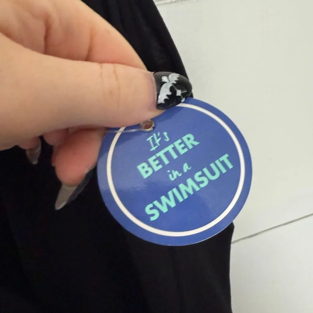 Swimsuits for All Women’s 22/24 Black Maxi Dress Cover Up New Size undefined - Image 4