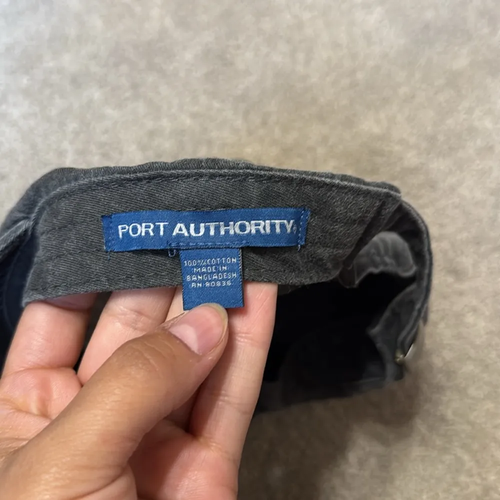 Port Authority Friends Of Trees Vintage Grey Wash Adjustable Hat - Image 4