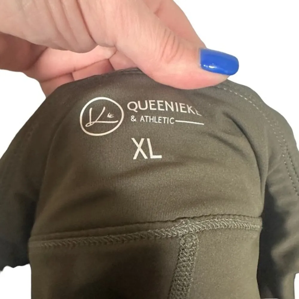 Queenieke Olive Athletic Stash Pocket Standard Fit Tennis Skort Women Sz XL - Image 7