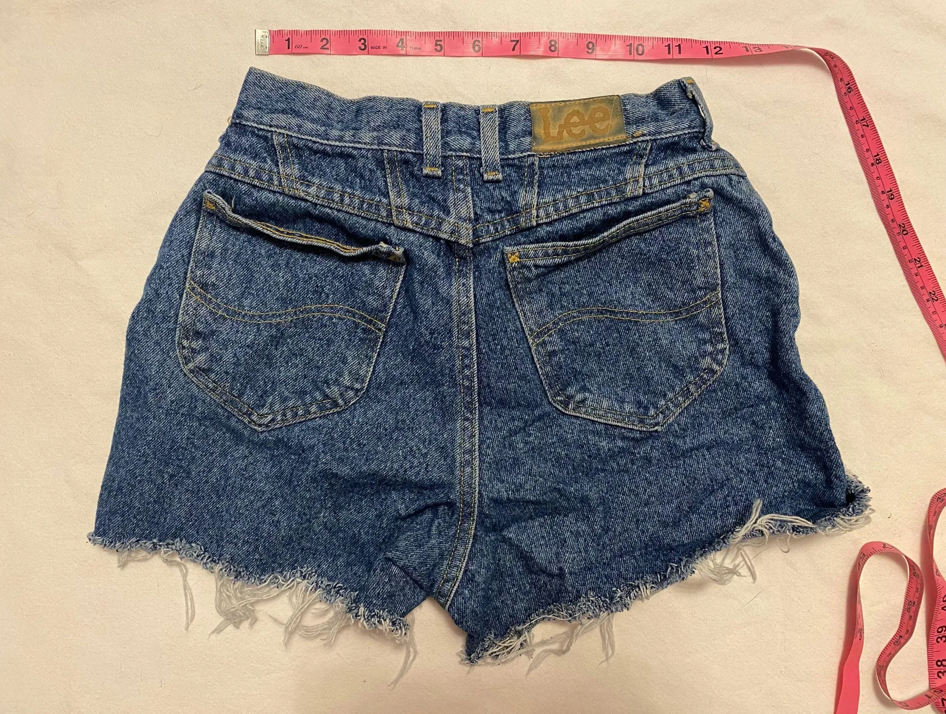 Lee Cut Off Jean Shorts - Image 2