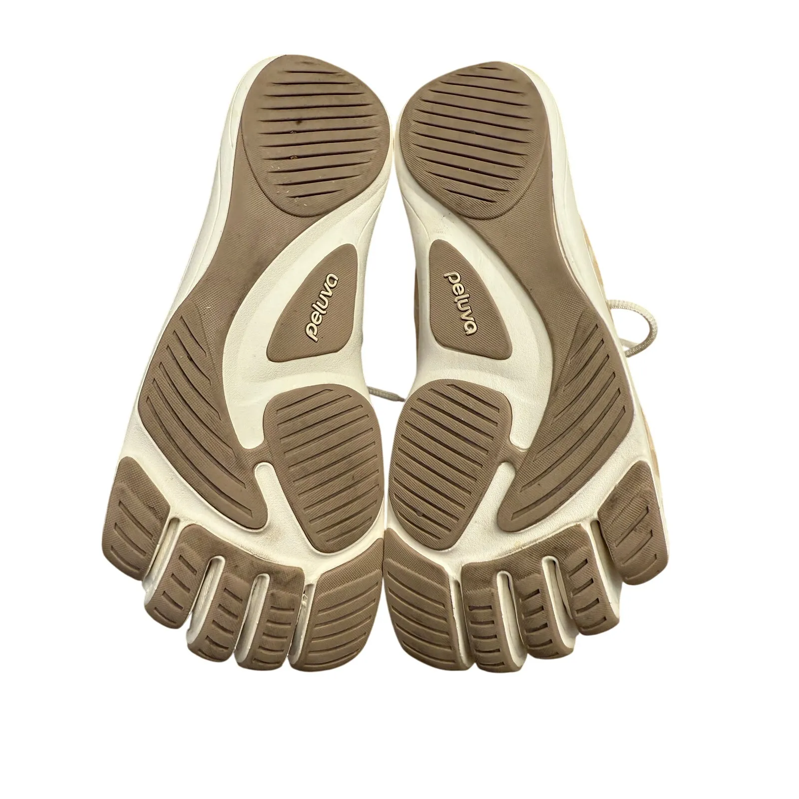 Peluva Women's Strand Lightweight Trainer Shoes 6.5 Desert Camo Ivory Minimalist Tan - Image 9