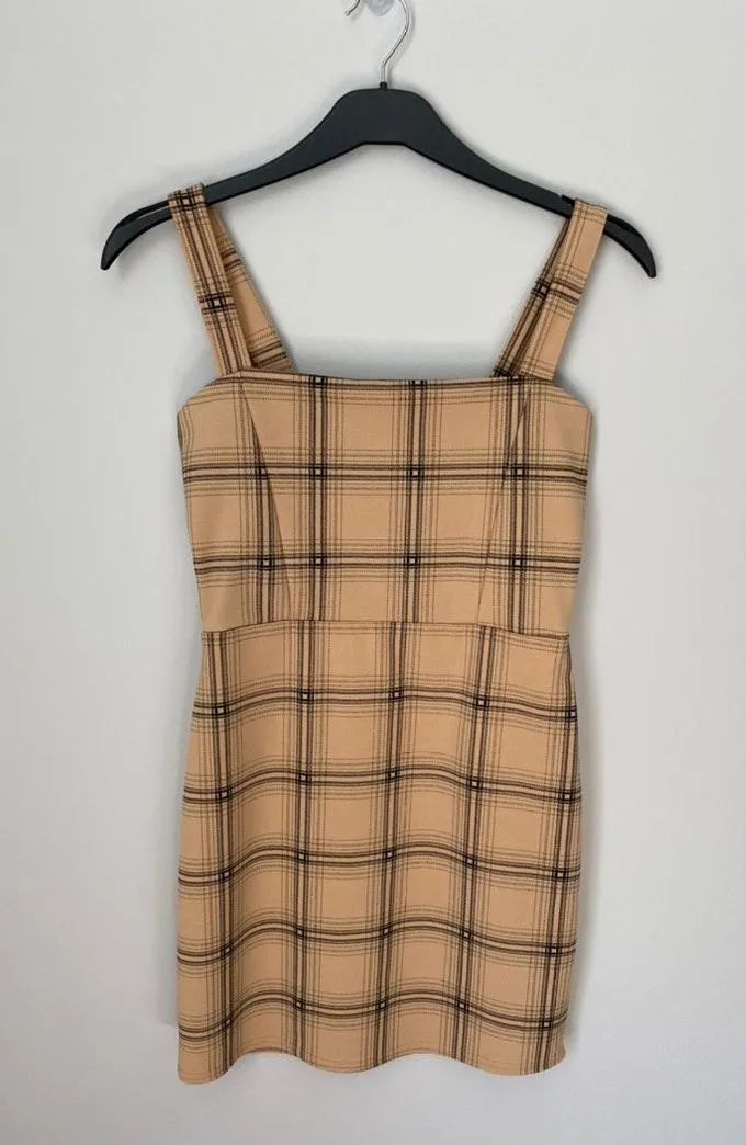 ISAWITFIRST Check Mini Dress  - Image 2