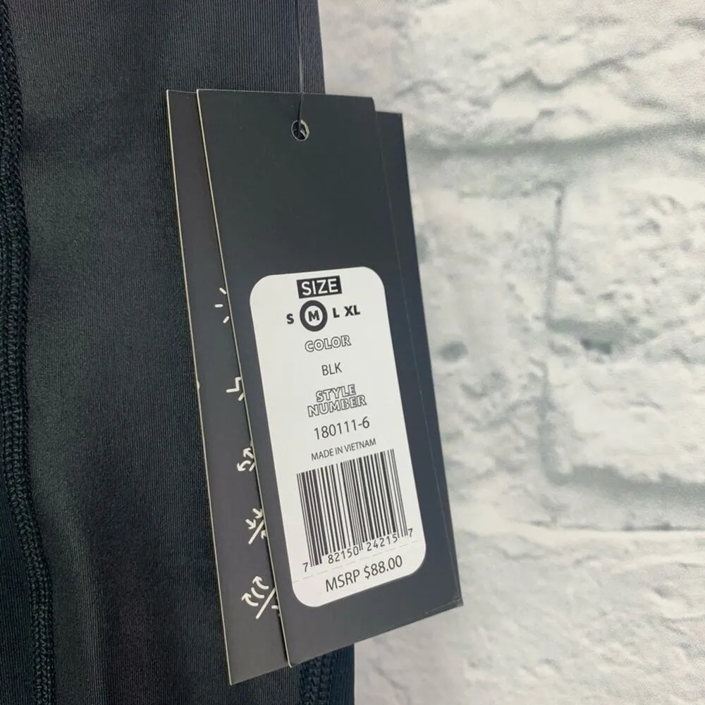 Central Park Sport Moto Mesh Panel Workout Leggings M NWT - Image 7