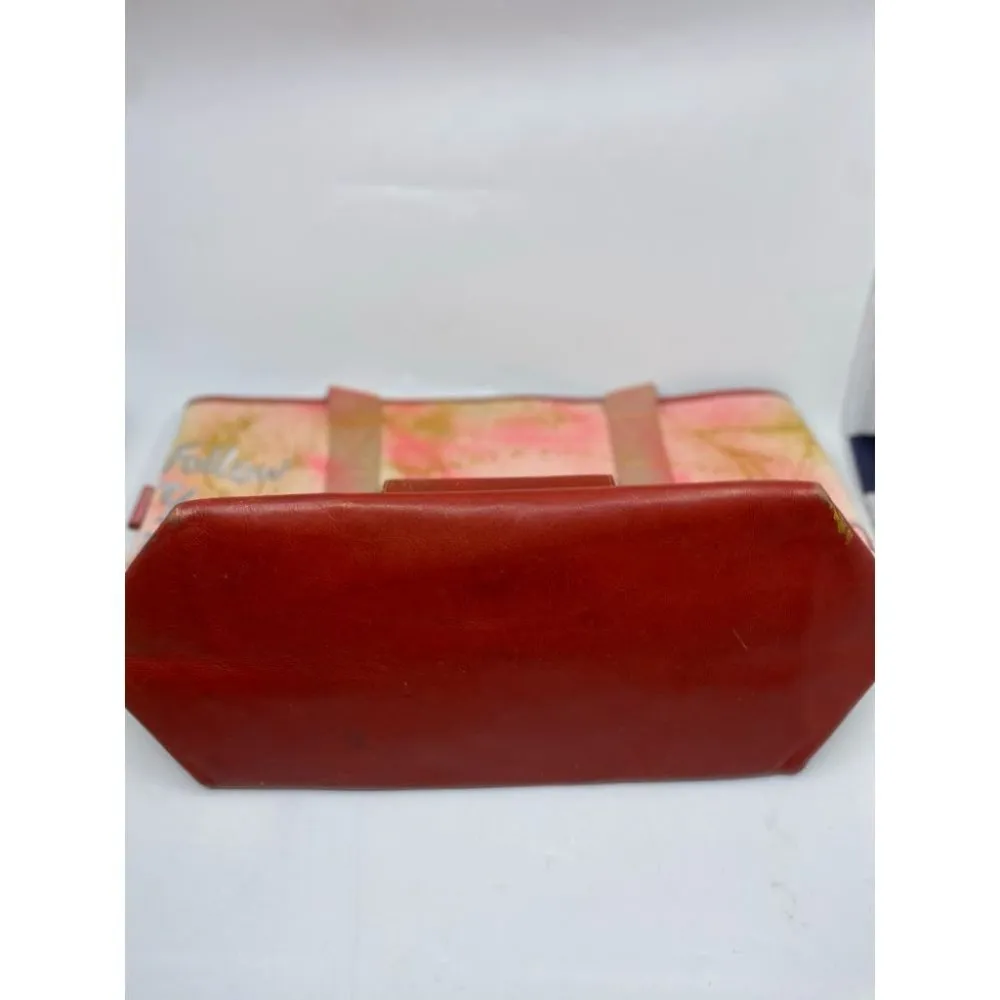 DOONEY & BOURKE Shoulder Bag Customized Pink Red - Image 4