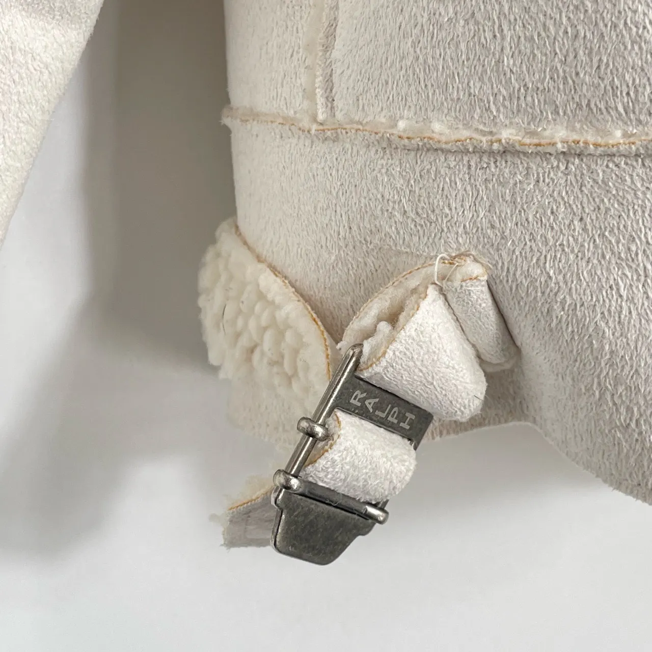 Ralph Lauren‎ Women's Chic Edgy Moto Biker Faux Shearling Vintage Jacket Size S - Image 10