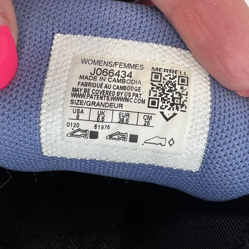 Merrell Size 8 Barefoot Sneaker Trail Glove 6 Shoes Blue Gray Minimalist J066434 - Image 8