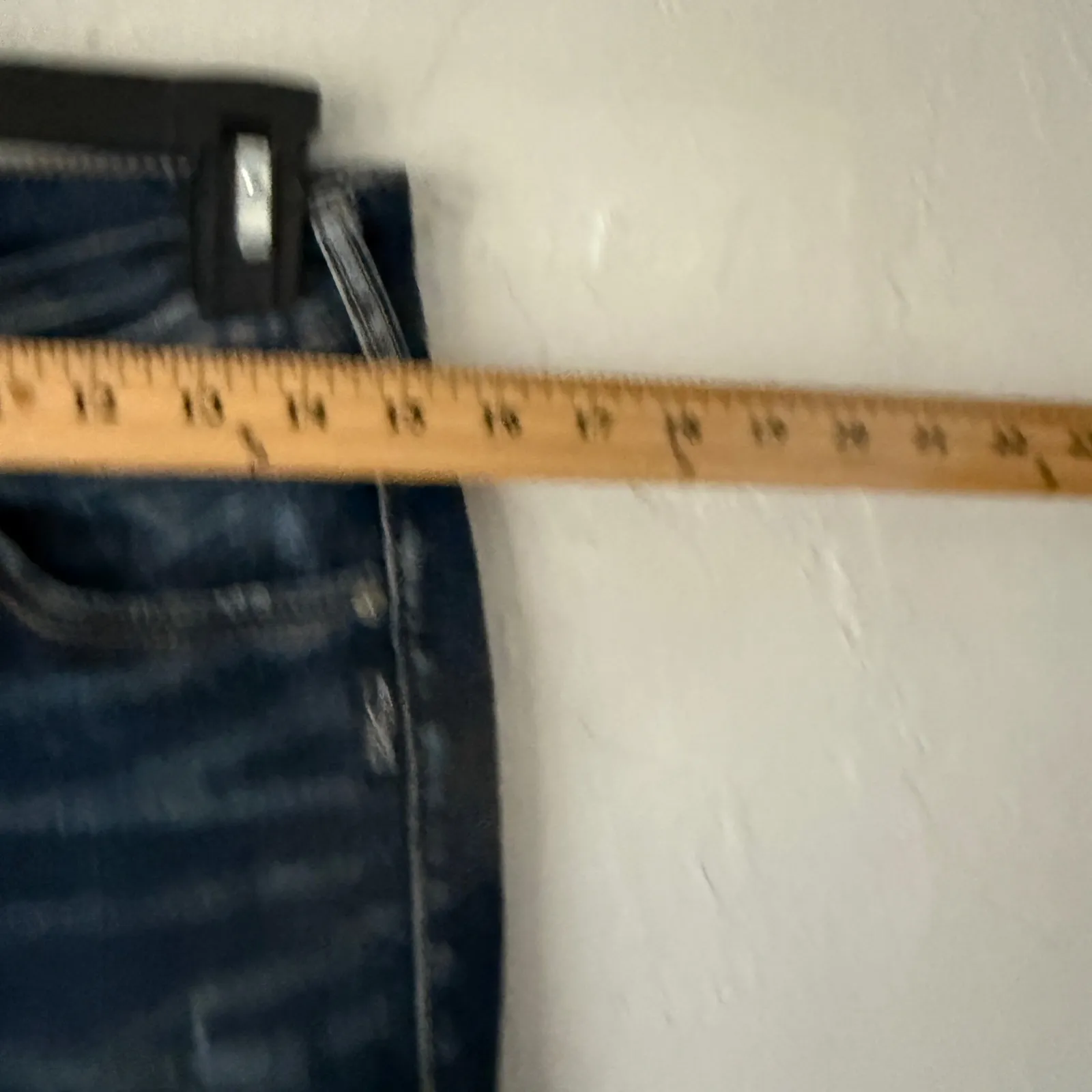 Silver Jeans Co. Suki Capri Womens Denim Jeans W28 Distressed Blue Size 28 - Image 5