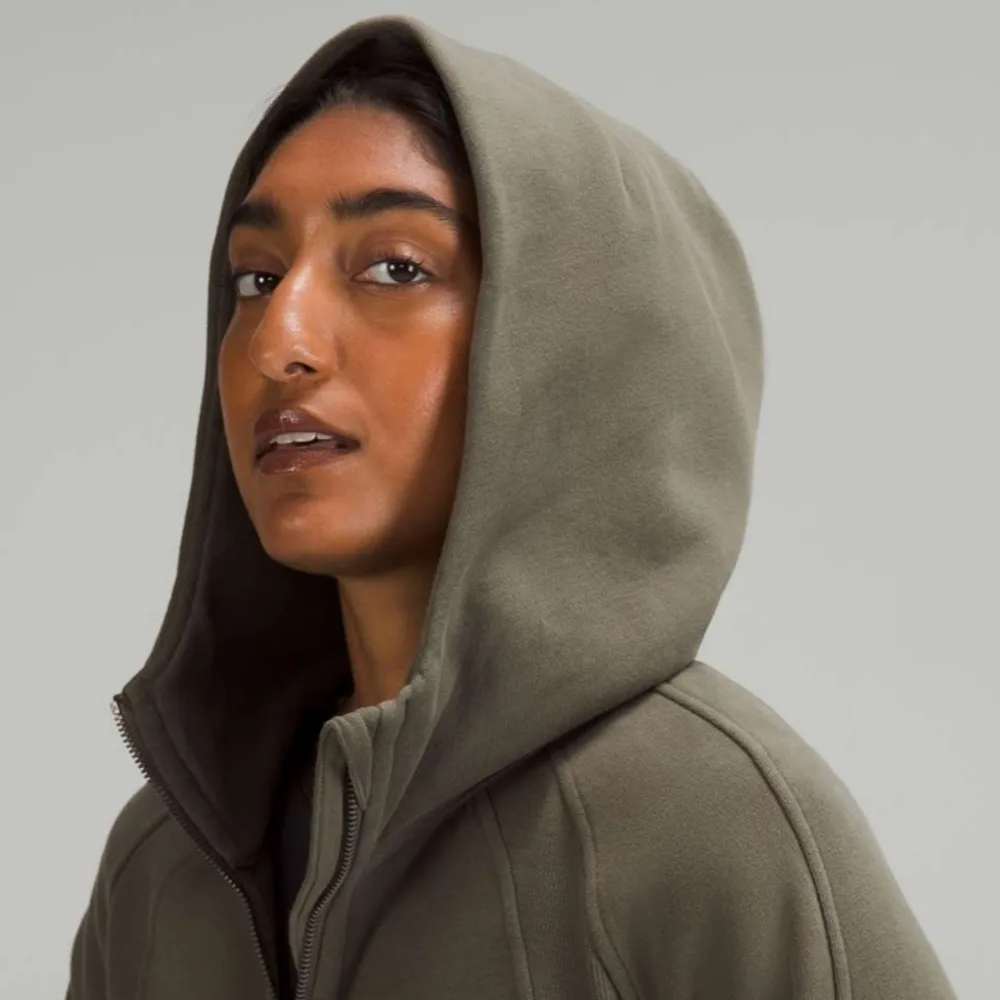 Lululemon Scuba Oversized Full Zip Hoodie Size XS/S - Army Green - Image 4