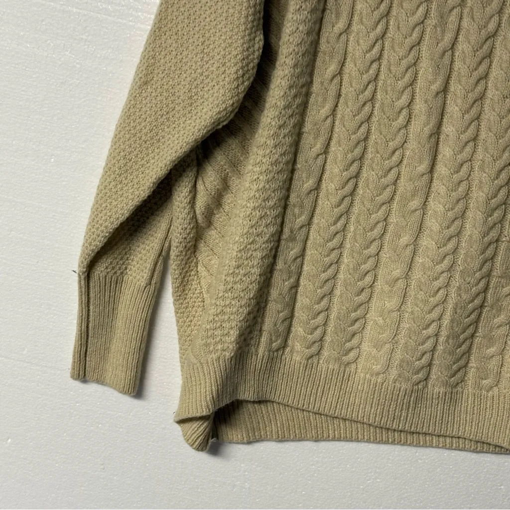 Lane Bryant Sweater Women Plus 22/24 Cable Knit Open Shoulder Long Sleeve Winter - Image 6