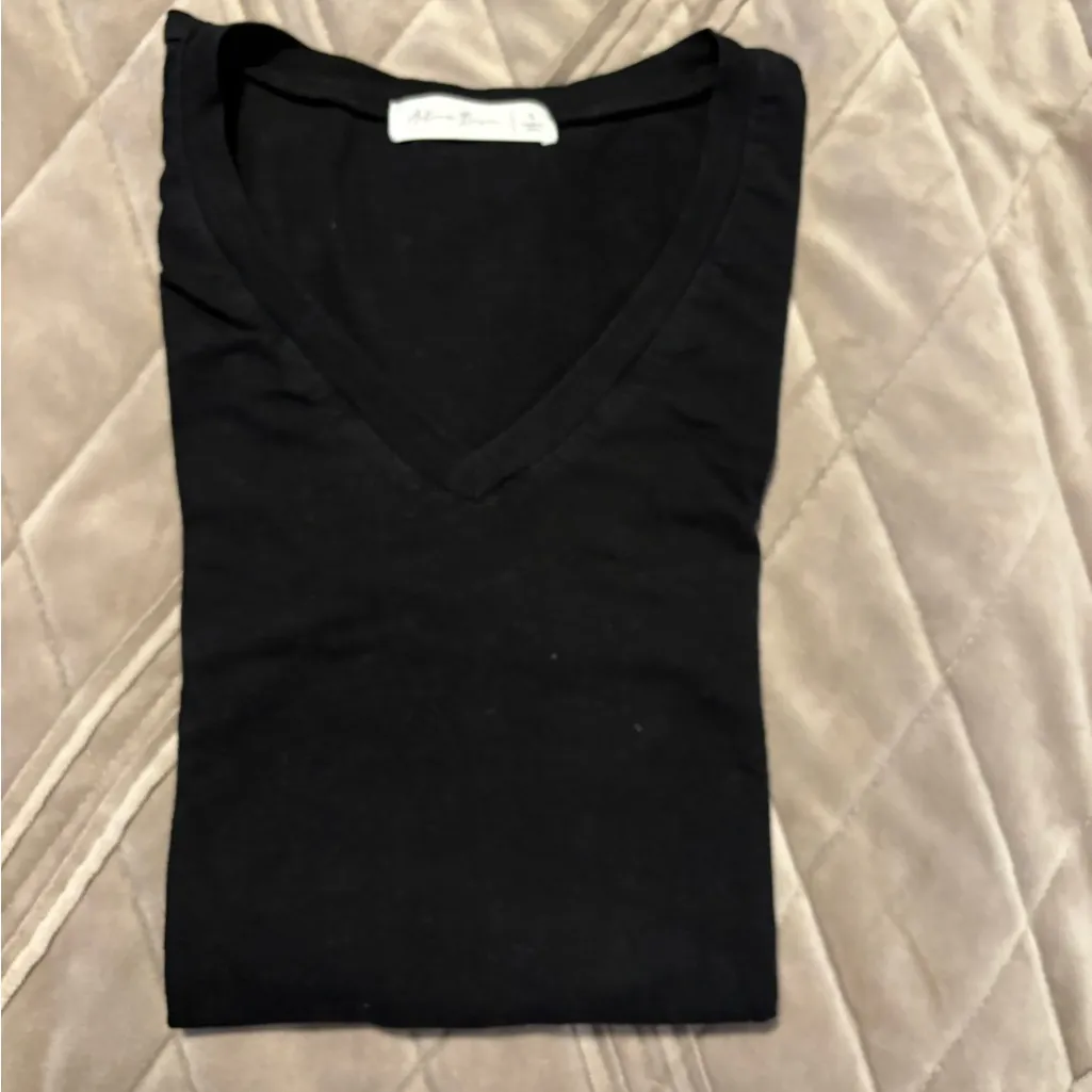 Active Basic Black Long Sleeve Top Size S - Image 4