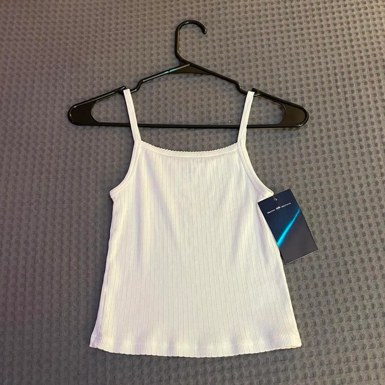 Brandy Melville Belle Bow Lace Tank - Image 4