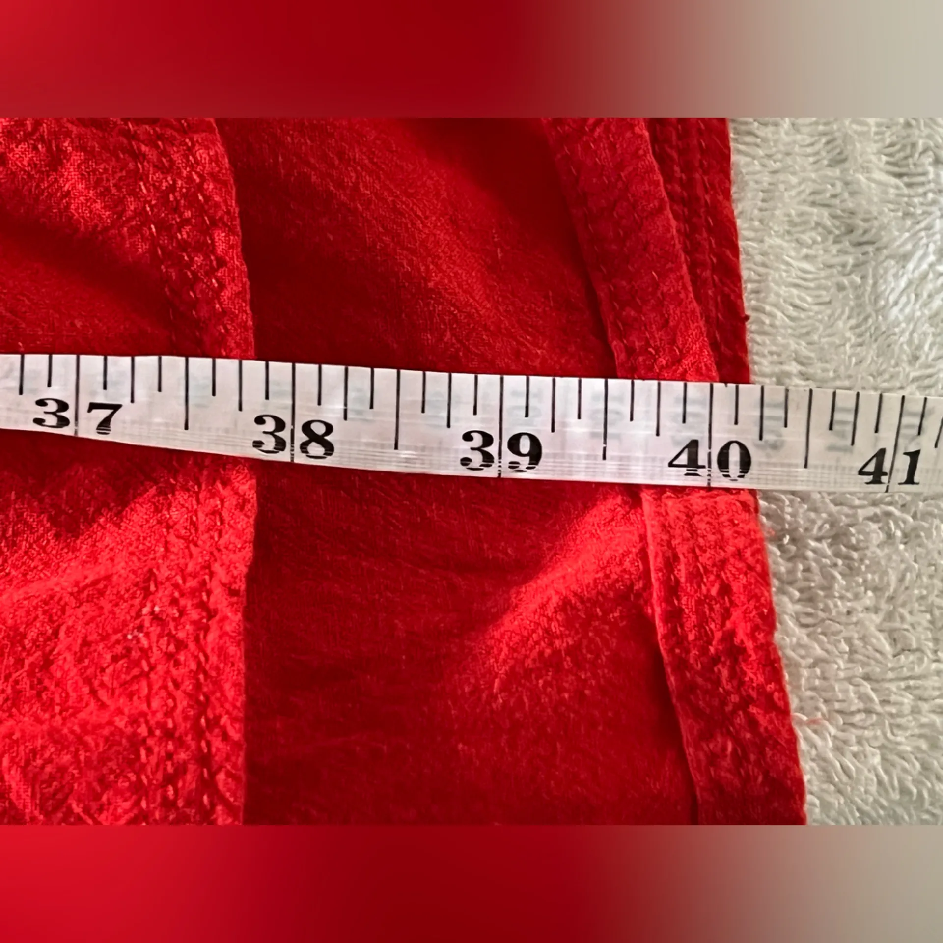 Madewell Linen Blend Embroidered Belted Dress By Madewell!! Size S - Image 10